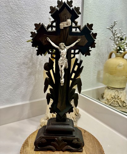 Antique wooden pedestal - antique,