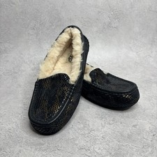 UGG Ansley Black Snakeskin