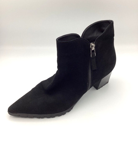 Mascaro womens black suede mid - mascaro,