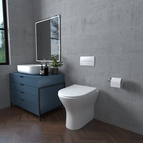 Bathroom modern back - , wall