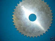 Blank Rear Sprocket, 40T Alloy 520 (5/8" x 1/4") with 40mm Centre Hole. New .