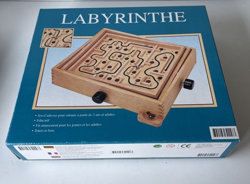 Wooden labyrinth game skill - labyrinth,