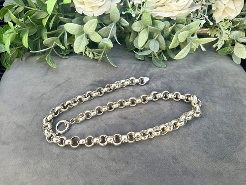 925 silver belcher chain - chain, heavy