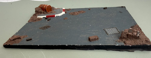 Diorama base street with - diorama,