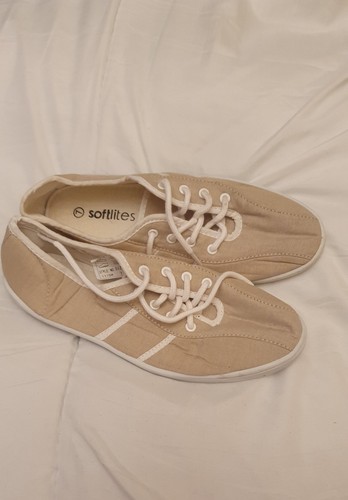 Softlites women beige canvas - softlites, women's