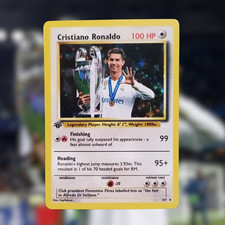 Cristiano Ronaldo Pokémon Card. Real Madrid 