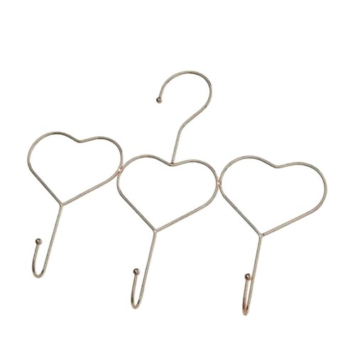 Avon heart scarf - holder, rose