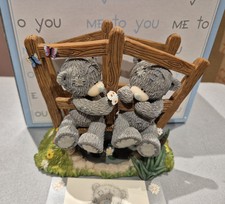 ME TO YOU BEAR FIGURINE BRIDGE