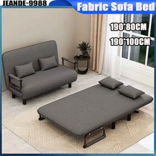 Upholstered 2 Seater Fabric