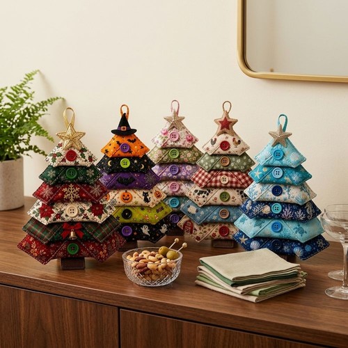 Quilted christmas tree kit - quilted,