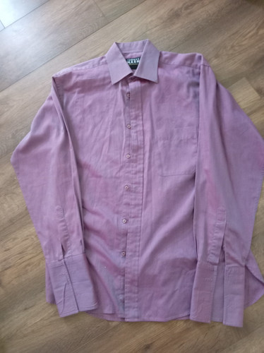 Men lilac shirt size - shirt, inch