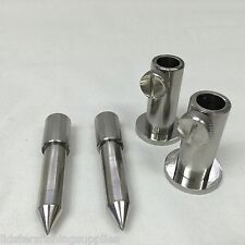 2 x Stainless Steel Stage