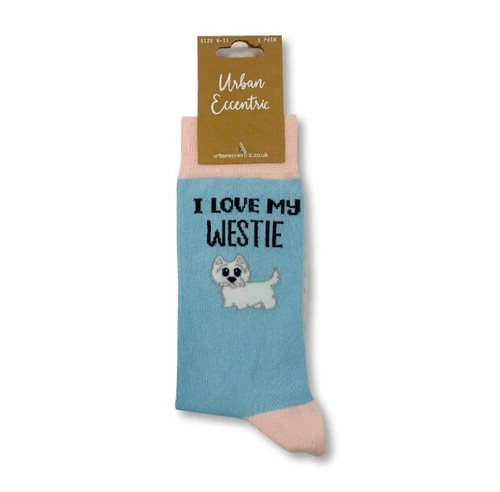Love westie cotton - i, my