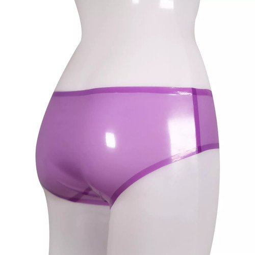 Purple transparent women - transparent, women's