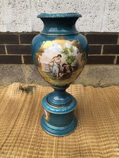 Large Antique Vase Severs Pedestal