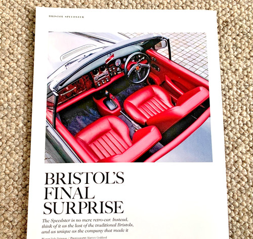 Bristol speedster frameable - speedster,