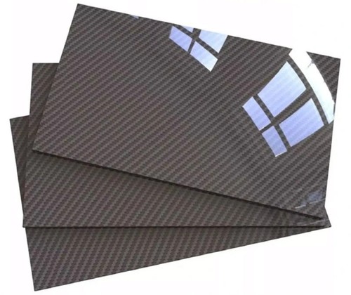 Carbon fibre sheet plate - fibre, x