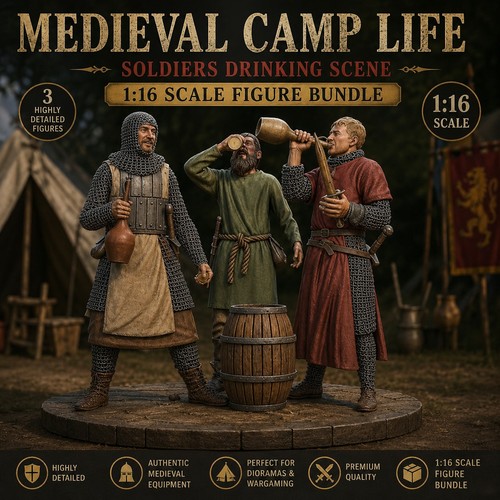 Scale medieval camp life - scale,