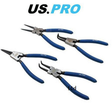 US PRO 7" Circlip Pliers 4pc