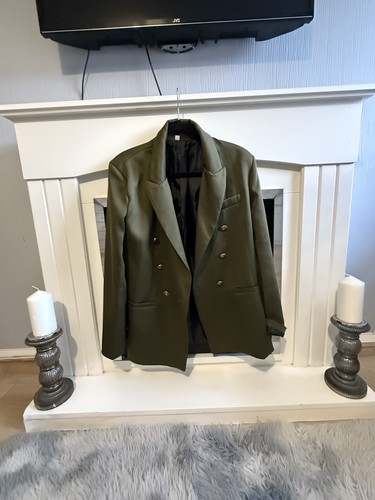Emerald green lined blazer - emerald,