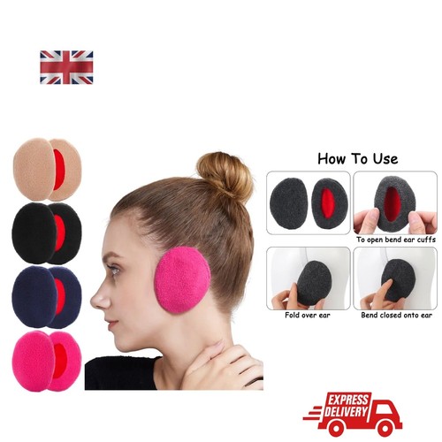 Ear muffs soft thick fleece - -,