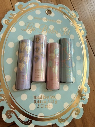 Simple pleasures lip balm set - simple,