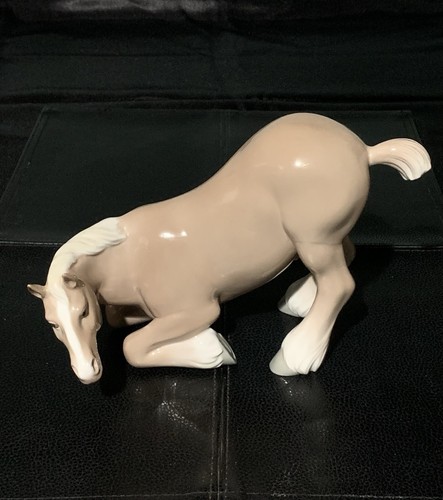 Horse percheron lladro - horse, vintage