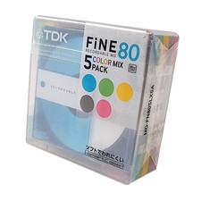 5x TDK Fine 80 Minute