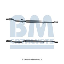 Centre exhaust pipe - exhaust, for