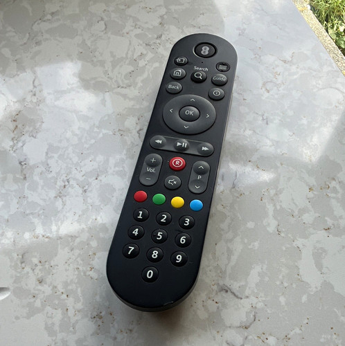 Black wireless remote - wireless, tv