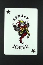1 x Joker playing card Gemaco