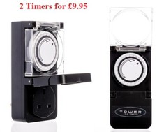 24 Hour Mechanical Mains Plug