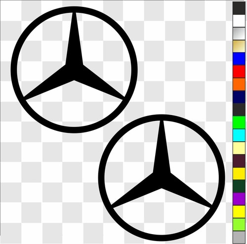 Mercedes stickers decals - x, 2