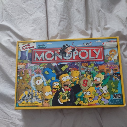 Hasbro the simpsons monopoly - simpsons,