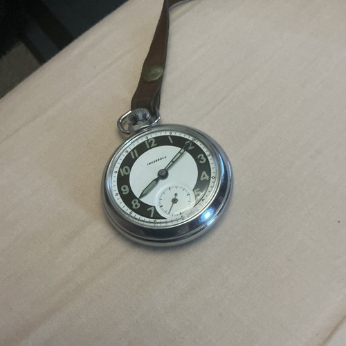 Vintage metal ingersoll pocket - ingersoll,