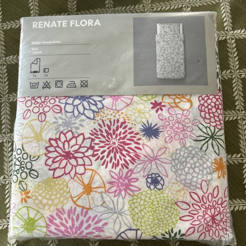 Ikea twin floral duvet - ikea,