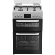 Hotpoint 60cm Gas Cooker - White HDG6GDCW