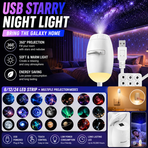 Usb galaxy star projector - galaxy,