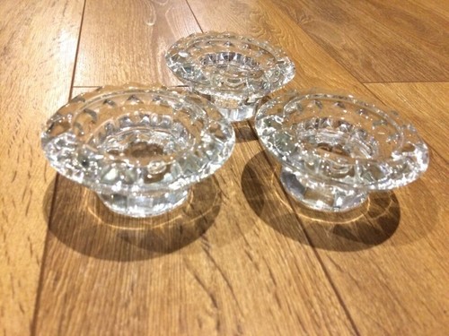 Tea light holders clear - tea,