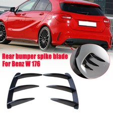 Rear bumper splitter canard - rear,