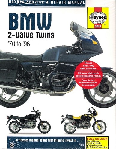 Printed book 1970 bmw r45 - book,