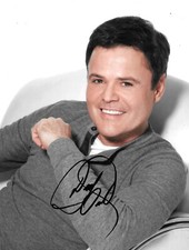Donny Osmond Signed 10x8 Photo