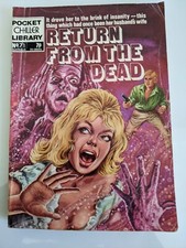 Pocket Chiller Library No.71 RETURN FROM THE DEAD Comic. FREE UK POSTAGE.