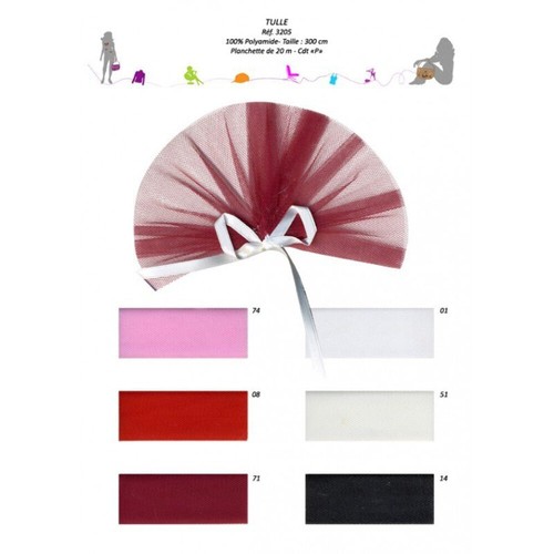 Tulle fabric roll 100 - roll, –