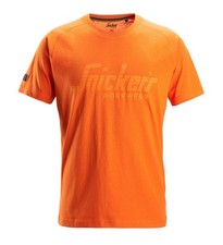 Snickers 2590 Logo T-Shirt (Warm Orange) Size 3XL