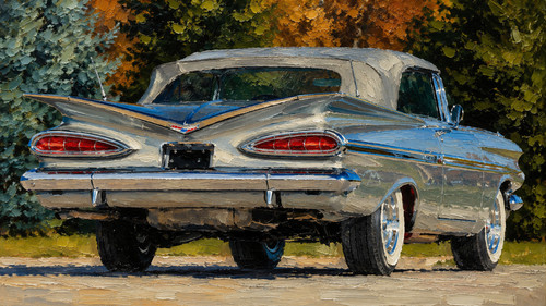 1959 chevrolet impala classic - 1959,
