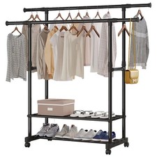 Heavy Duty Double Clothes Rail