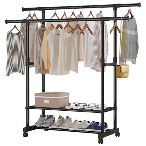 Heavy duty double clothes - double,