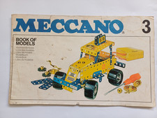 Meccano Book of Models 3 1978 Vintage