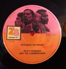 Milky Edwards & The Chamberlings - Moonage Daydream 7" Single 2021 UK ZS Bowie